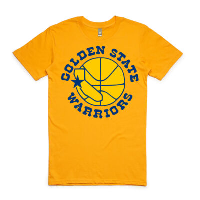 Golden State Warriors Old School Logo (Blue Text) Thumbnail