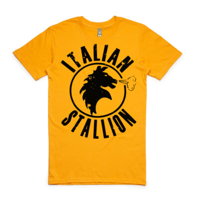 Rocky Balboa "Italian Stallion" Mens Tee Thumbnail