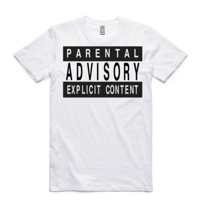 Parental Advisory Lyrics Tee (White Men Can't Jump - Billy Hoyle) - Staple T Shirt Thumbnail