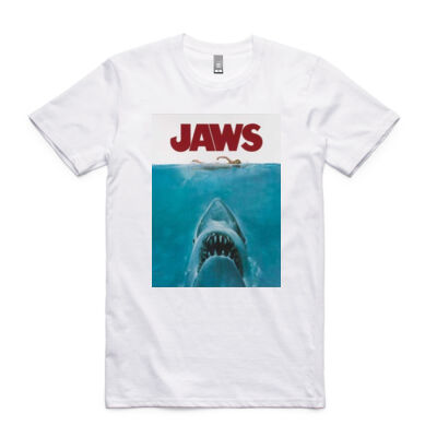 Jaws Movie Poster Tee - AS Colour | Staple T-Shirt Thumbnail