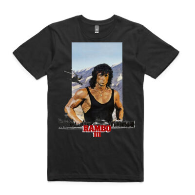 Rambo III Movie Poster Tee Thumbnail