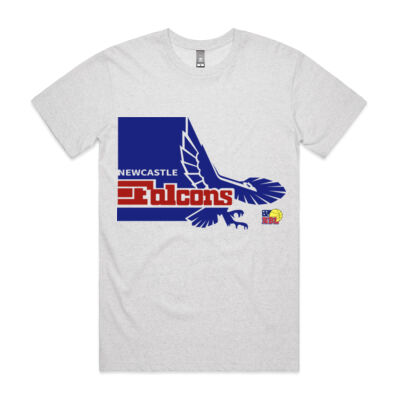 Newcastle Falcons Original Logo - Marle Staple T-Shirt Thumbnail