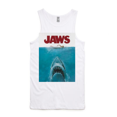 Jaws Movie Poster Tee | Lowdown Singlet Thumbnail