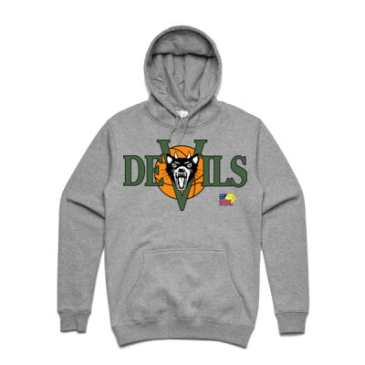 Hobart Devils (Green) - Stencil Hood (Unisex) Thumbnail
