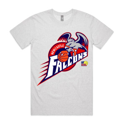 Newcastle Falcons Late 90s logo - Marle Staple T-Shirt Thumbnail