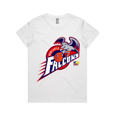 Newcastle Falcons Late 90s Logo - Maple T-Shirt Thumbnail