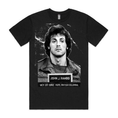 John Rambo Mugshot | Marle Staple T-Shirt Thumbnail