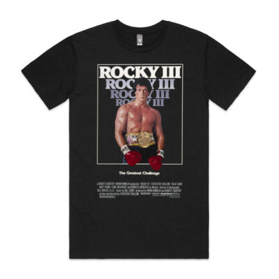 Rocky III Movie Poster | Marle Staple T-Shirt Thumbnail