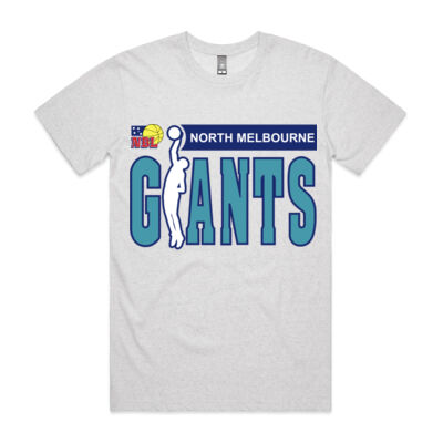 North Melbourne Giants (blue) | Marle Staple T-Shirt Thumbnail