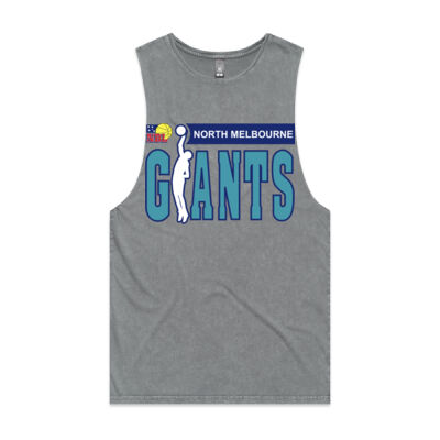 North Melbourne Giants (blue) | Stone Wash Barnard Tank Thumbnail