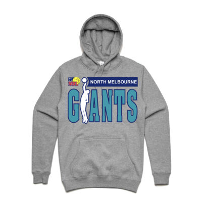 North Melbourne Giants (blue) | Stencil Hood (Unisex) Thumbnail