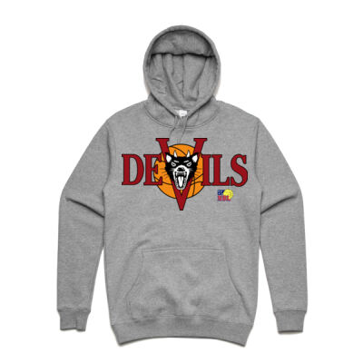 Hobart Devils (Red) - Stencil Hood (Unisex) Thumbnail