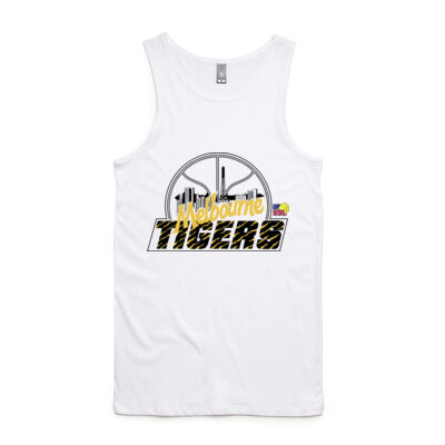 Melbourne Tigers (yellow) | Lowdown Singlet Thumbnail