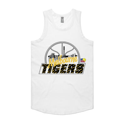 Melbourne Tigers (yellow) | Authentic Singlet Thumbnail