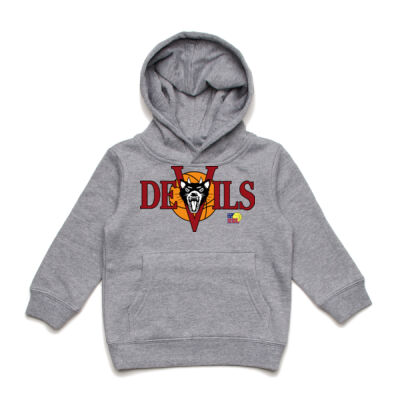 Hobart Devils (Red) - Stencil Hood (Unisex) Thumbnail