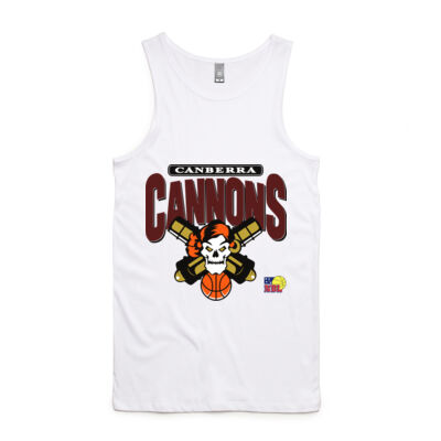 Canberra Cannons Retro 90s - Lowdown Singlet Thumbnail
