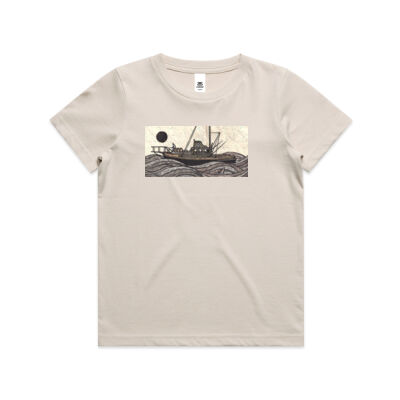 Jaws - Orca Woodcut Staple Thumbnail