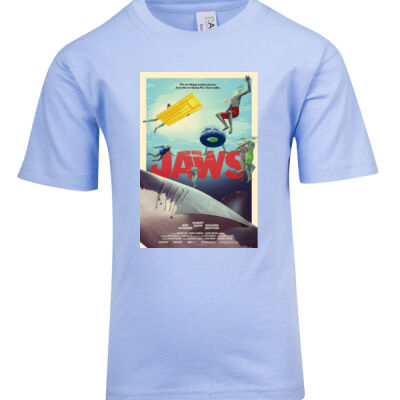 Jaws - Alternate Poster (Kid's Regular T-Shirt) Thumbnail